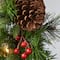 9’ x 10" Pre-lit "Feel-Real" Artificial Christmas Colonial Garland with Berries, Cones and 50 Clear Lights